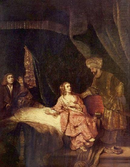 REMBRANDT Harmenszoon van Rijn Joseph wird von Potiphars Weib beschuldigt china oil painting image